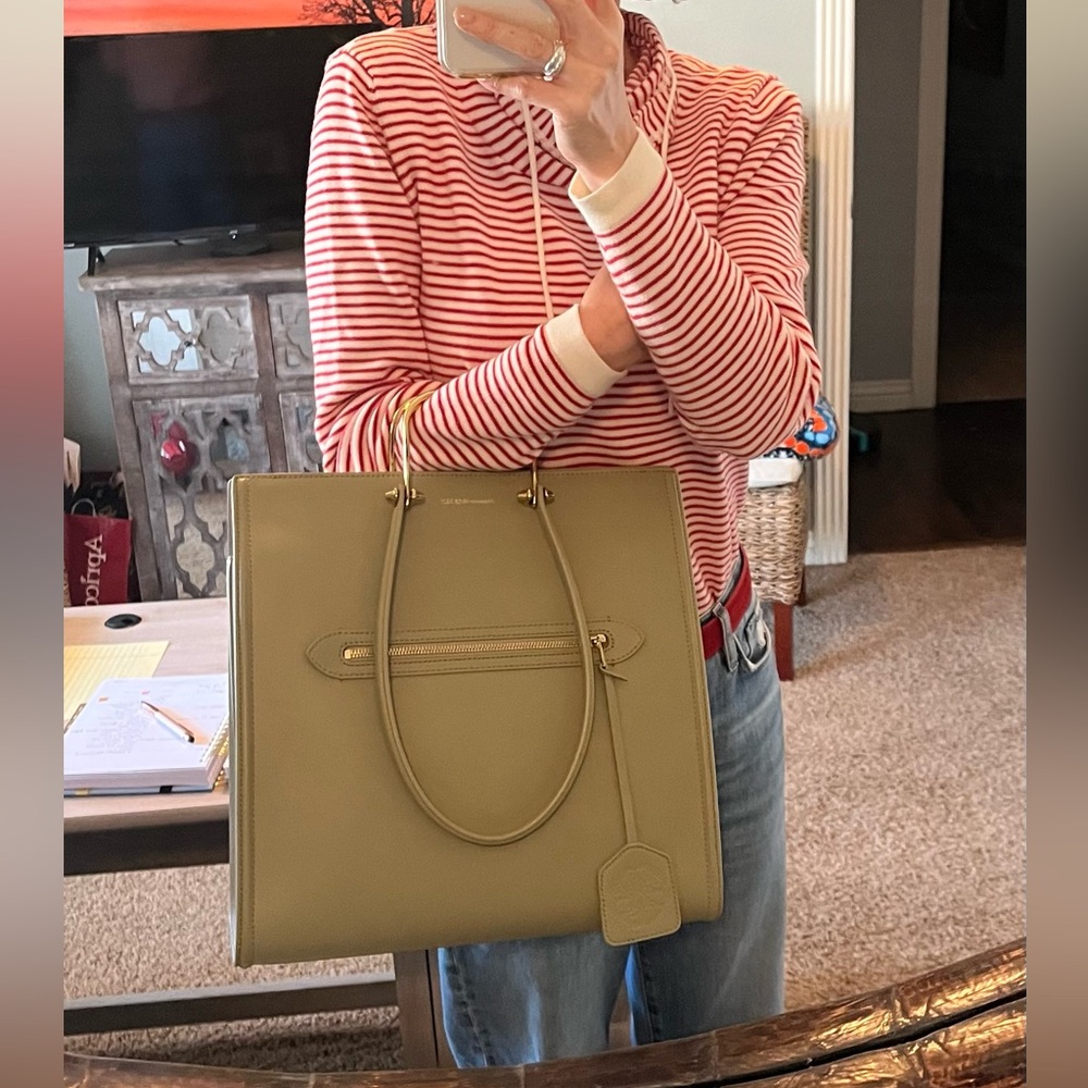 Authentic Alexander McQueen The Tall Story Tote Bag - Picture 16 of 16